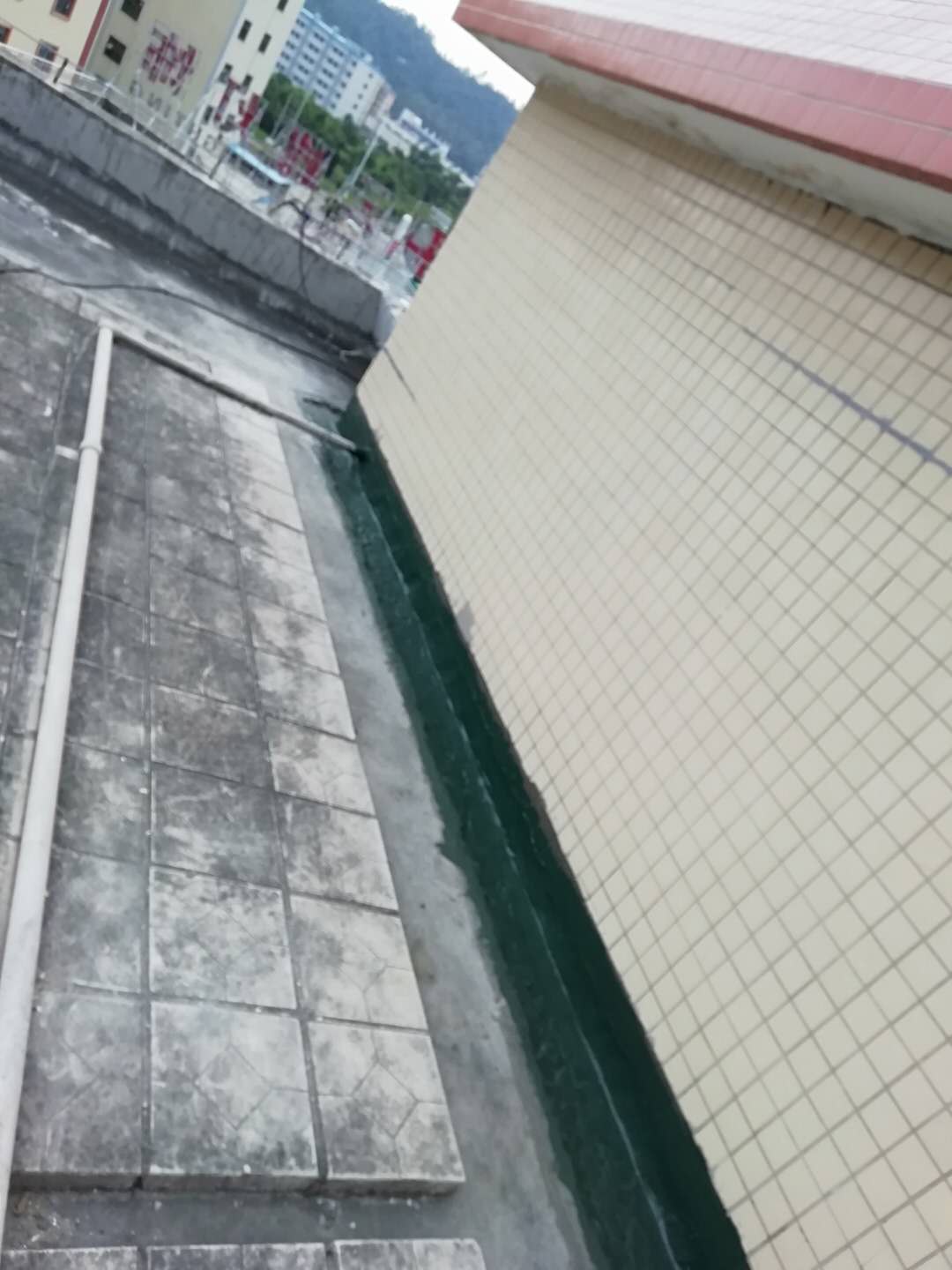 露臺，外墻防水工程施工效果圖6