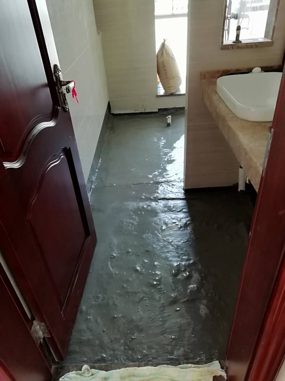 中珠花園露臺防水工程2